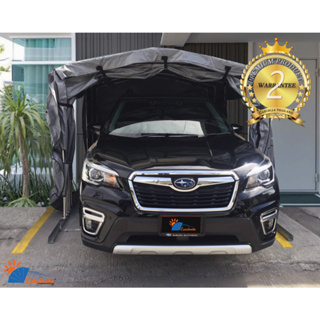 เต็นท์จอดรถสำเร็จรูป CARSBRELLA รุ่น MPV SIZE S,M,L,XL สำหรับรถยนต์ทุกขนาด Aluminium Frame