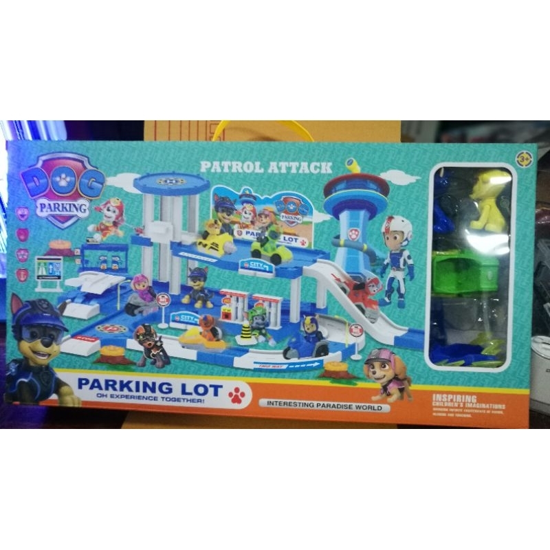 paw patrol dog gas station พาว พาโทรล พร้อมปั้มน้ำมัน Shopee Thailand