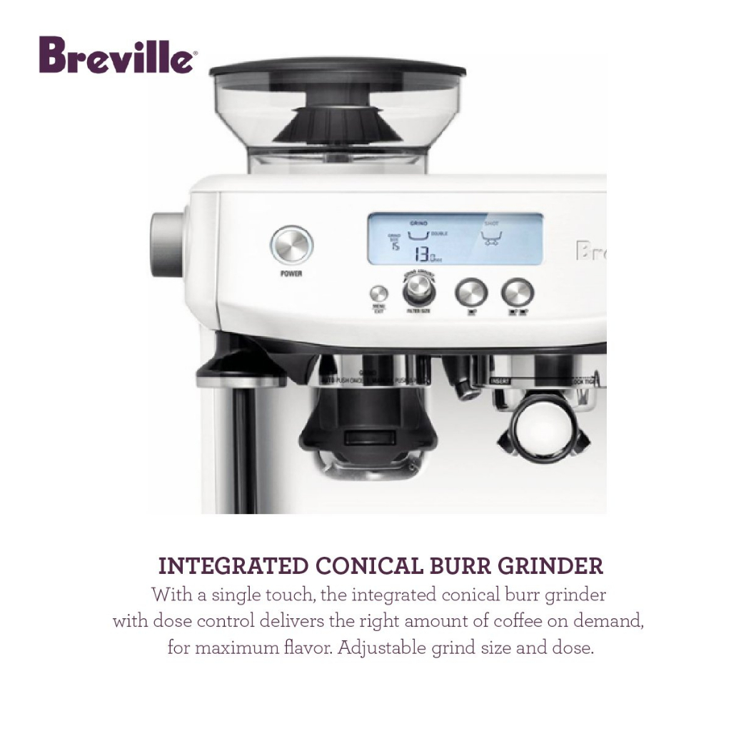 เครื่องชงกาแฟราคาพิเศษ-breville-รุ่น-bes878-สี-sea-salt