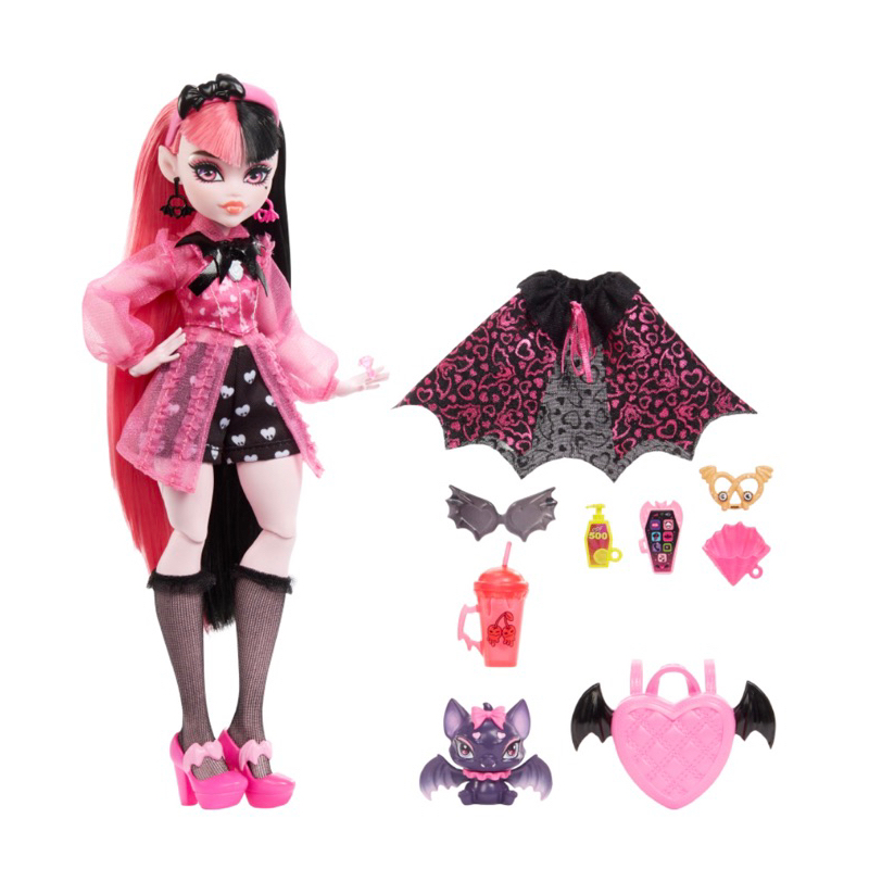 monster-high-doll-with-pet-ตุ๊กตา-มอนสเตอร์ไฮ-และสัตว์-เลี้ยง-hhk51-hhk52-hhk53-hhk54-hhk55