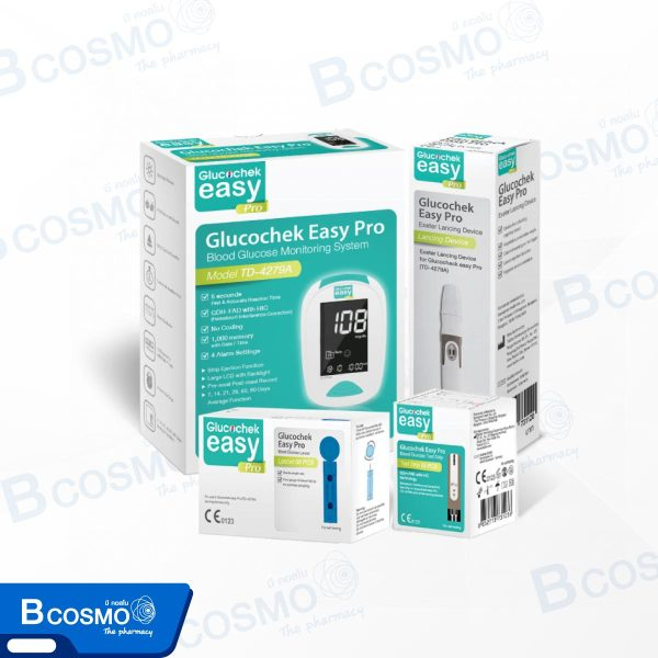 เครื่องตรวจน้ำตาลในเลือด-glucochek-easy-pro-td-4279a-สำหรับผู้ที่มีภาวะเบาหวาน-ควบคุมระดับน้ำตาลในเลือด