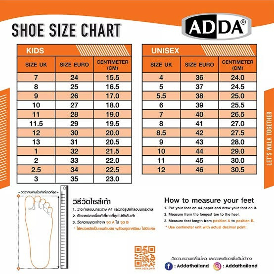 ภาพสินค้าADDA รองเท้าแตะ รองเท้าลำลอง รุ่น 74802 ไซส์ 36-40 ของเเท้ พร้อมส่ง จากร้าน pootonkee บน Shopee ภาพที่ 4