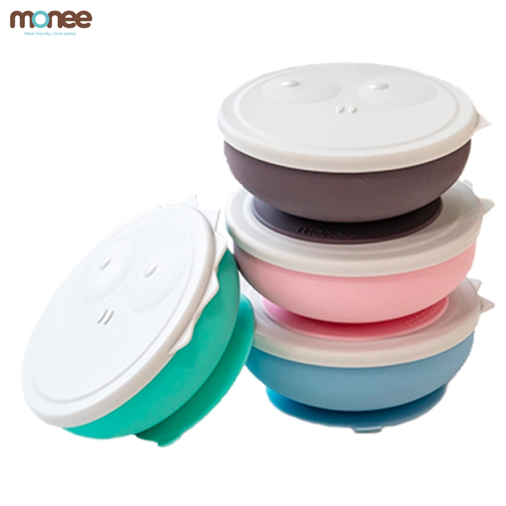 monee-ชามข้าวเด็ก-ซิลิโคนดูดโต๊ะ-ลายไดโนเสาร์-พร้อมฝาปิด-dinosaur-silicone-suction-bowl-สำหรับเด็ก-4-เดือนขึ้นไป