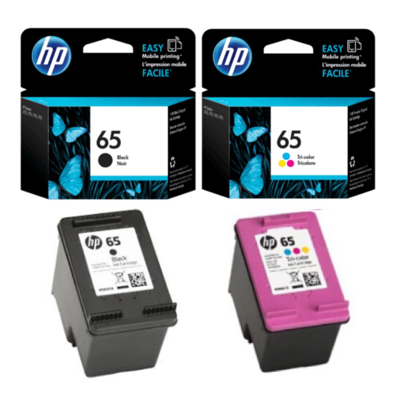 HP 65 Original Ink Cartridge ตลับหมึกแท้รับประกันศูนย์ | Shopee Thailand