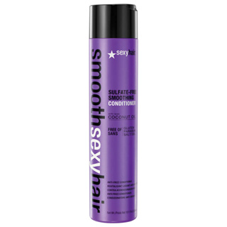 Sexyhair Sulfate - free smoothing shampoo 300ml plus coconut oil free from silicone , paraben , sulfate fee , safe color