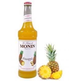 (KoffeeHouse) น้ำเชื่อม MONIN กลิ่น “Pineapple” ไซรัปโมนิน ไซรัปสัปปะรด (Monin Pineapple Syrup) บรรจุขวด 700 ml.