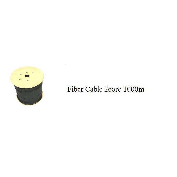 สายไฟเบอร์-fiber-cable-2core-1000m-ยี่ห้อคิวลิส