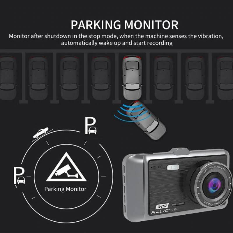 กล้องติดรถยนต์-anytek-a60-หน้าจอ-ips-4-นิ้ว-ดีไซน์สวย-dvr-hd-1080p-dashcam-ldws-starlight-nigh