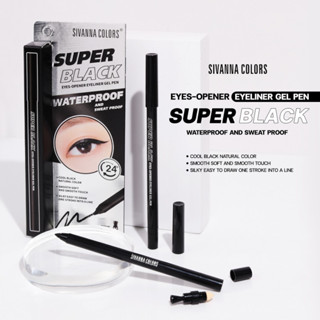 SIVANNA COLORS HF947 EYES-OPENER EYELINER GEL PAN ผลิตภัณฑ์เขียนขอบตา