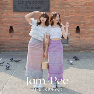 ภาพหน้าปกสินค้าพร้อมส่ง & pre-order บางสี♥ - APRIL\'S | Jam-Pee Skirt  กระโปรง/ซิ่นแบบป้ายผูก รุ่นจำปี ที่เกี่ยวข้อง