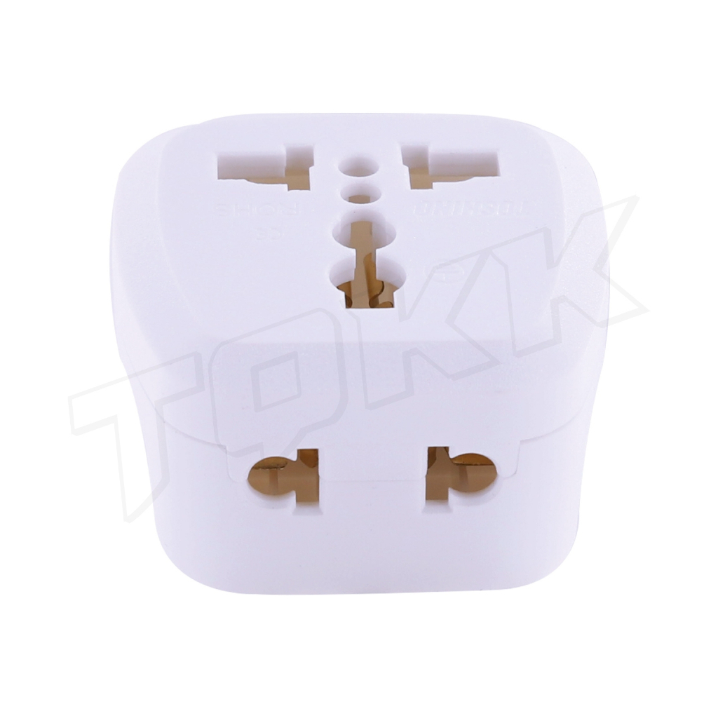 toshino-รุ่น-pl16a-ปลั๊กแปลง-ตัวแปลง-อะแดปเตอร์-ปลั๊กทั่วโลก-plug-adapter-universal-มีหลายแบบให้เลือก-หัวแปลงปลั๊กไฟ