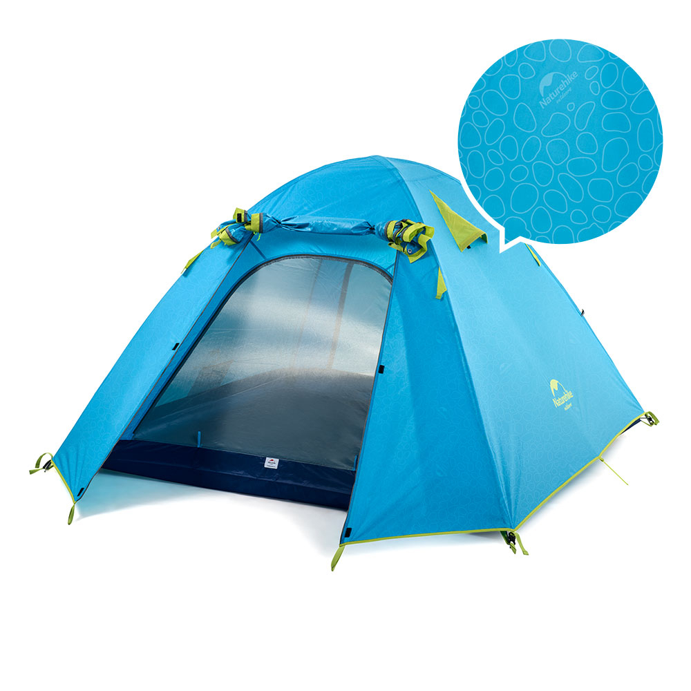 naturehike-nh18z044-p-p-series-aluminum-pole-tent-with-new-material-embossed-design-4-man-sea-blue