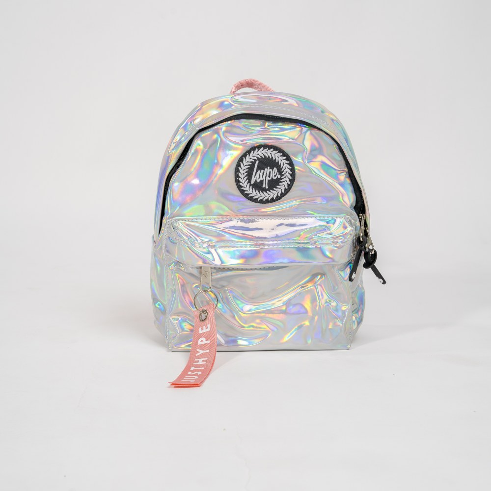 HYPE SILVER HOLO MINI BACKPACK | Shopee Thailand