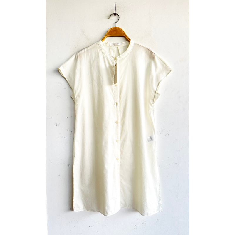 chocol-raffine-mandarin-collar-long-shirt