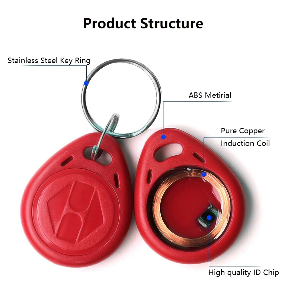 10pcs-คีย์การ์ด-แบบพวงกุญแจ-125-khz-em4305-t5577-rfid-keyfobs-copy-tag-proximity-id-token-ring-rfid-cloner