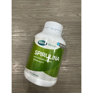 Spirulina สาหร่ายสไปรูไลน่า 100 cap