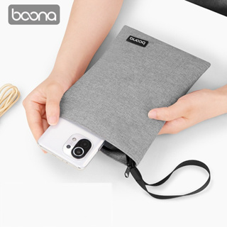 Baona ซองมือถือ เก็บพาวเวอร์แบงค์ อุปกรณ์ IT HDD เก็บหูฟัง กันน้ำ กันฝุ่น  เก็บอุปกรณ์ โน๊ตบุ๊ค หูฟัง กันน้ำ กันฝุ่น