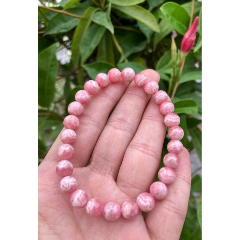 โรโดโครไซต์-โรโดโครไซท์-rhodochrosite-รุ่นริ้วขาว