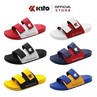 ภาพขนาดย่อของภาพหน้าปกสินค้าKito Move TwoTone รุ่นใหม่ล่าสุด รองเท้าแตะ Unisex รุ่น AH81 Size 36-43 จากร้าน piggychickenshoes บน Shopee