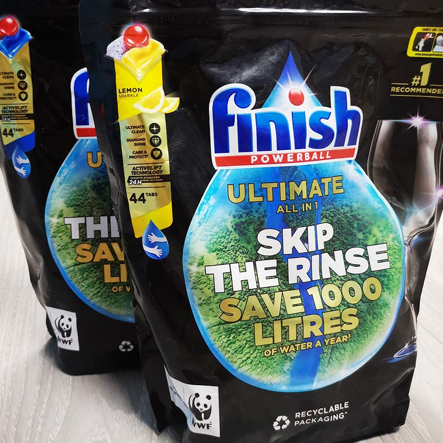 Finish All In1 44Tabs ผลิตภัณฑ์ล้างจานชนิดก้อน ก้อนล้างจาน Dishwasher