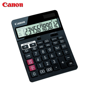 CANON เครื่องคิดเลข รุ่น AS-2288R 12 หลัก สีดำ ของแท้!