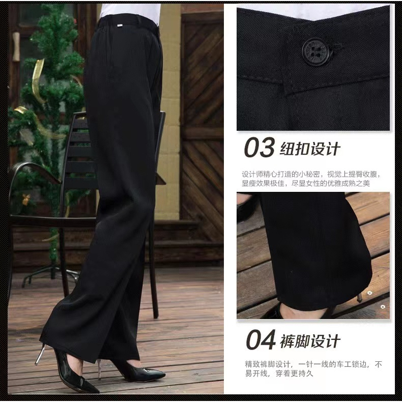 ผ้าไม่ต้องรีด-กางเกงทำงานไซส์s-4xl-เหมาะกับใส่ทำงาน-กางเกงทำงาน