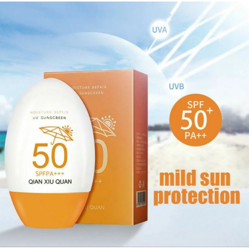 ครีมกันแดดหน้า-และครีมกันแดดตัว-spf-50-ซึมซาบเร็ว