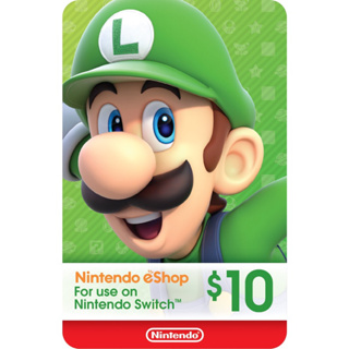 สินค้า Nintendo eShop Gift Card 10 US