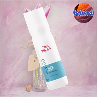 Wella Invigo Aqua Pure Purifying Shampoo 250ml แชมพู ล้างสาร ช่วยทำความสะอาดเส้นผม และหนังศีรษะ