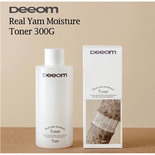 🔥🔥 โทนเนอร์มอยส์เจอร์ไรเซอร์ Deeom Real Yam Moisture Toner 300g🇰🇷**ไม่มีกล่องจ้า**