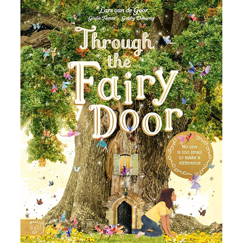 หนังสือเด็ก-through-the-fairy-door-ภาษาอังกฤษ-the-little-book-of-joy-slow-down-magic-cat-children-s-english-book