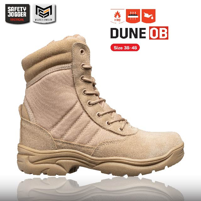 [ของแท้พร้อมส่ง] Safety Jogger รุ่น DUNE OB รองเท้าผ้าใบ ทหาร+ตำรวจ