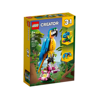 LEGO® Creator 3-in-1 31136 Exotic Parrot - เลโก้ใหม่ ของแท้ 💯% กล่องสวย พร้อมส่ง