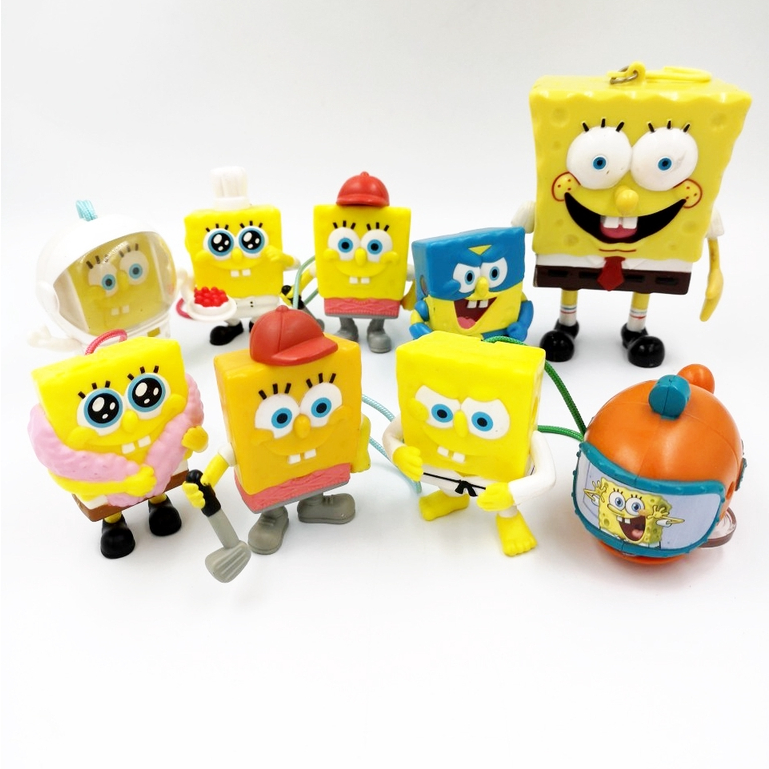 โมเดลสปอนจ์บ๊อบ-spongebob-ของเล่นแมค-ของเล่นมือสองญี่ปุ่น-ลิขสิทธิ์แท้