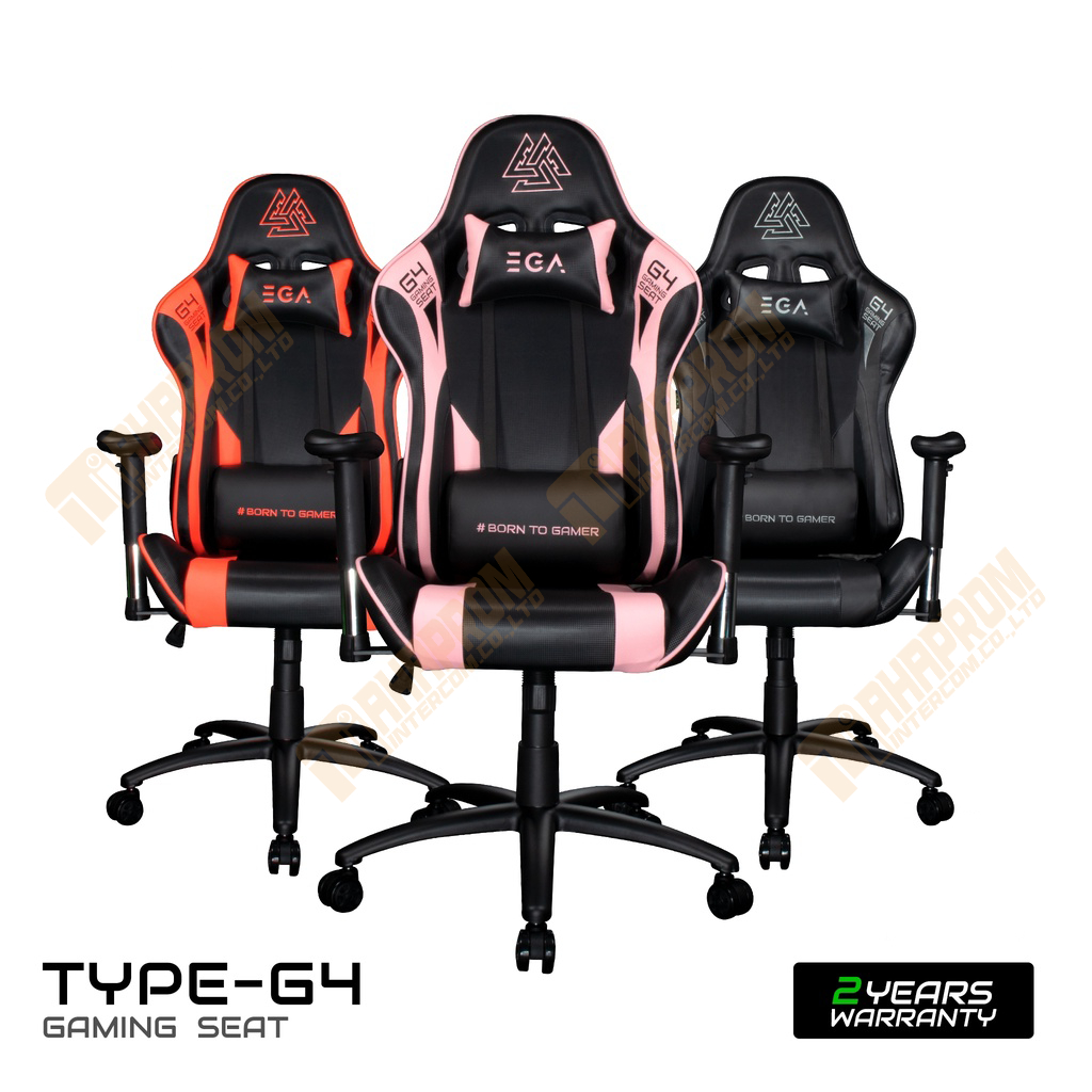 เก้าอี้เกมมิ่ง EGA รุ่น Type-G4 [ EGA Gaming Chair ] ประกันสินค้า 2 ปี ...