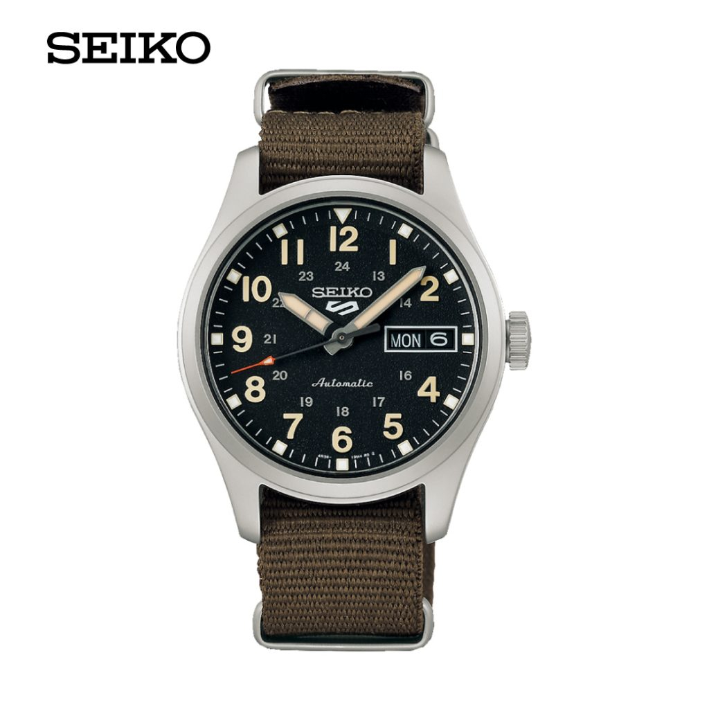 seiko-ไซโก-นาฬิกาผู้ชาย-new-seiko-5-sports-field-mid-size-sports-srpj83k-ระบบอัตโนมัติ-ขนาดตัวเรือน-36-37-มม