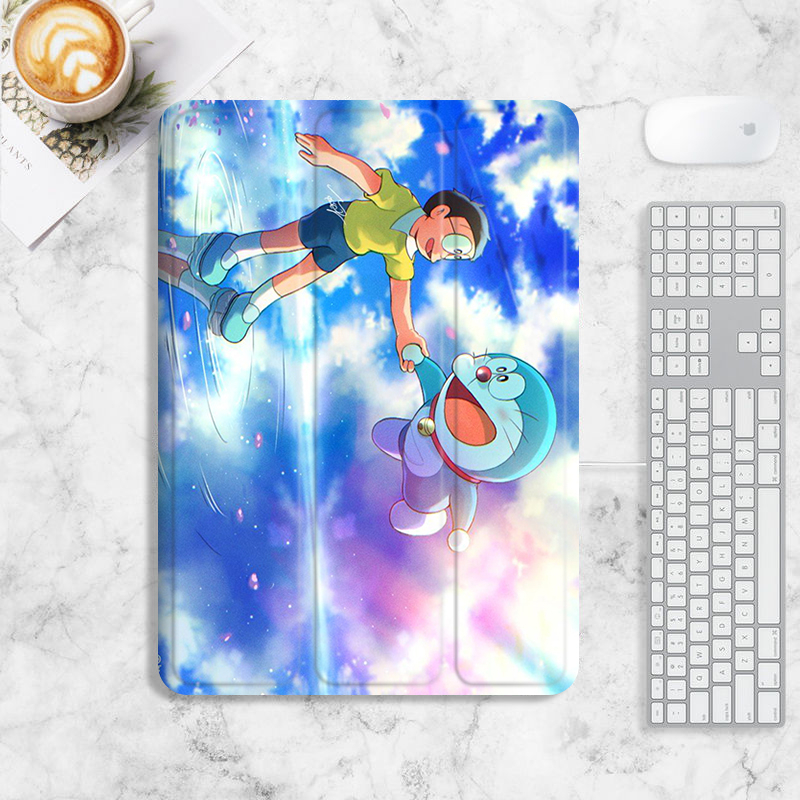 Doraemon เคส iPad 10.2 gen 7/8/9 gen10 เคสไอแพด mini1/2/3/4/5/6 air 4/5