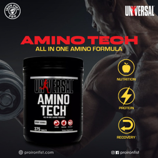 Protein EAA BCAA Universal Nutrition, Amino Tech, All-In-One Amino Formula, 375 Tablets