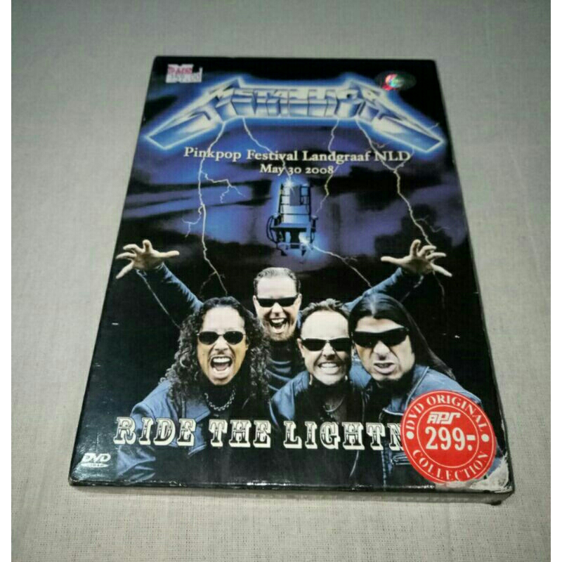 Metallica แสดงสด Ride the lightining DVD แผ่นแท้ | Shopee Thailand