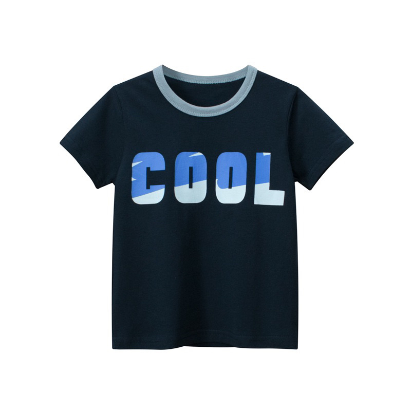 27kids-เสื้อยืดเด็ก-9423-cool-สีกรม