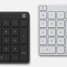 ภาพหน้าปกสินค้าMicrosoft Bluetooth Numpad Glacier (23O-00021) ที่เกี่ยวข้อง