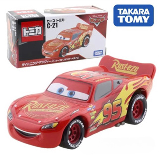 แท้ 100% จากญี่ปุ่น โมเดล ดิสนีย์ คาร์ Takara Tomy Tomica Disney Cars Motors C-21 Lighting McQueen (RRC type)