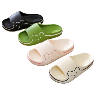 โปรโมชั่น : รองเท้าแตะลายหมีน่ารักๆ ใส่ได้ทั้งผู้ชายผู้หญิง มี2สี กันน้ำกันลื้น✔