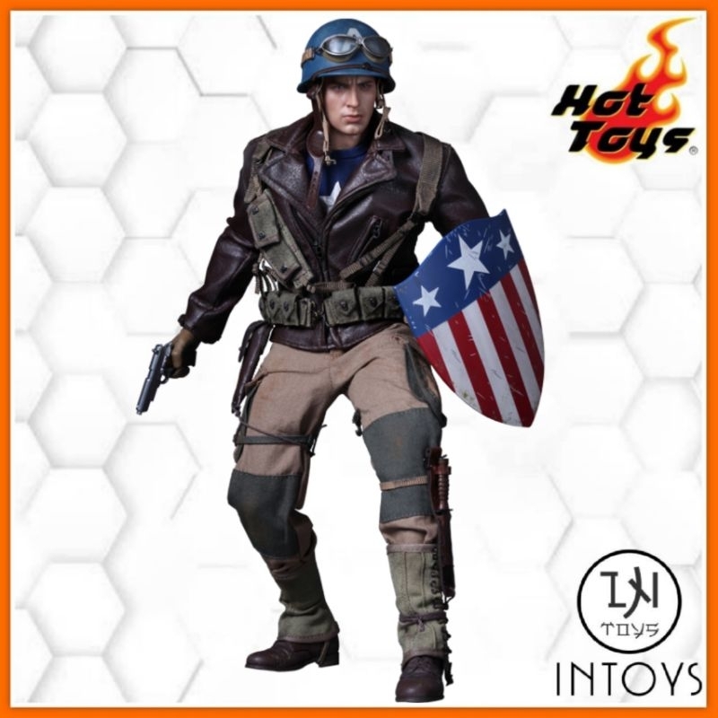 HOT TOYS - CAPTAIN AMERICA ( RESCUE UNIFORM VERSION ) : CAPTAIN