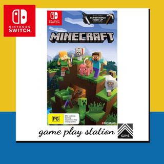 ภาพขนาดย่อของภาพหน้าปกสินค้าnintendo switch minecraft ( english ) zone2 / zone1 จากร้าน tuktick2010 บน Shopee