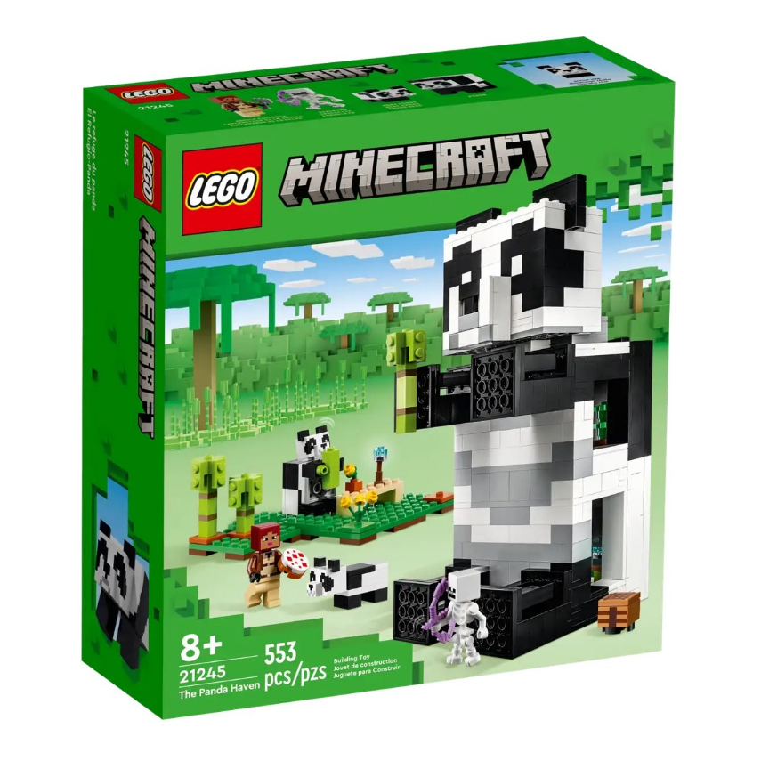lego-minecraft-21245-the-panda-haven-เลโก้ใหม่-ของแท้-กล่องสวย-พร้อมส่ง