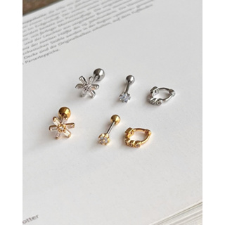 สินค้า [ใส่โค้ด RMRM5 ลด 45.-] A.piece [stainless steel] จิวหู เซ็ตจิว Piercing Set (278-279)