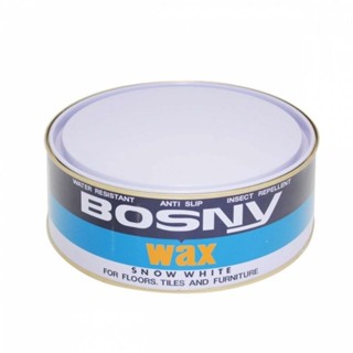 ขี้ผึ้งขัดพื้น BOSNY B225 บอสนี่ ขนาด 800 กรัม กระป๋องละ 130.-  FLOOR WAX  B-225