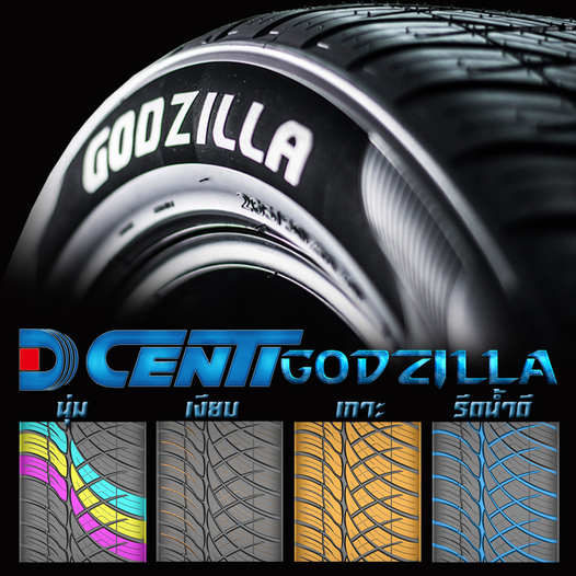 ถูกที่สุด-dcenti-ยางรถยนต์-รุ่น-godzilla-ยางใหม่ปี23-ประกัน120วัน-ฟรีของแถม