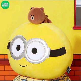 หมอนใบใหญ่ หมีบราวน์มินเนี่ยน Brown Minion Collection